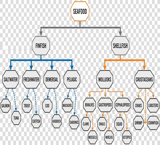 Image showing seafood_chart