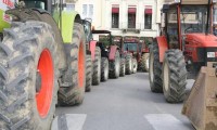  Συγκέντρωση αγροτών με τρακτέρ στην Αγιά της Λάρισας